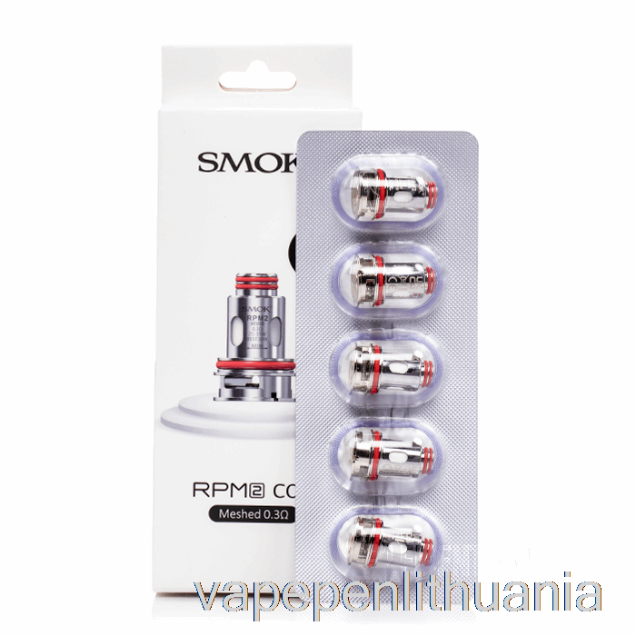 Smok Rpm 2 Pakaitiniai Ritės 0,3 Omo Aps./min 2 Tinklelio Ritės Vape Skystis